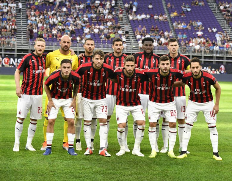 Prediksi Liga Premier 2019 - Ac Milan Squad  - Hasil Prediksi